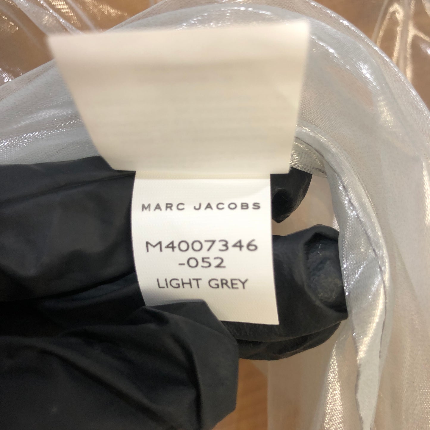 Marc Jacobs Transparent Hooded Jacket Size S