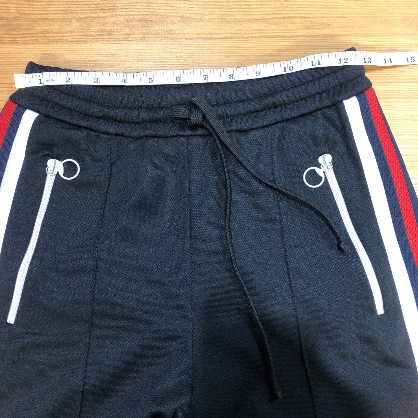 Gucci Floral Embroidered Web Stripe Cropped Track Pants Size XS
