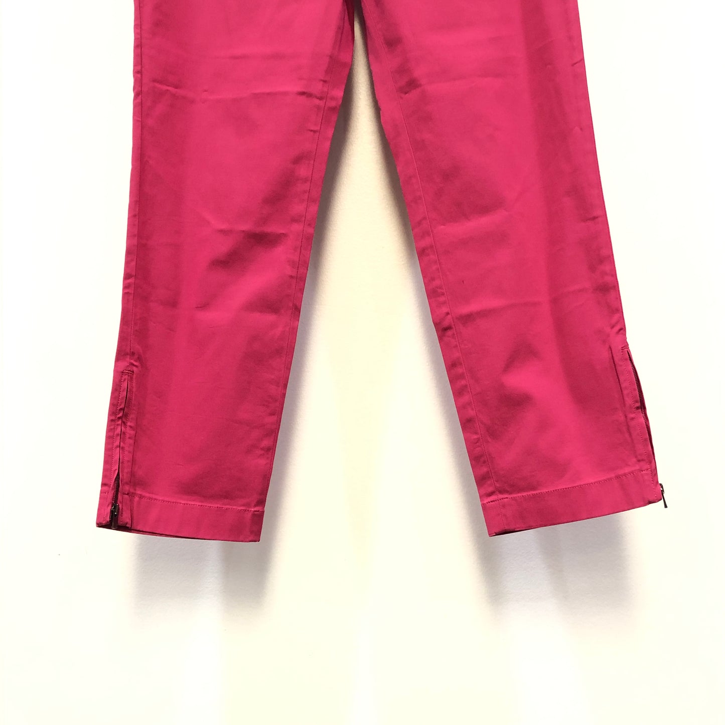 Loro Piana Rose Red Casual Trousers Size 44