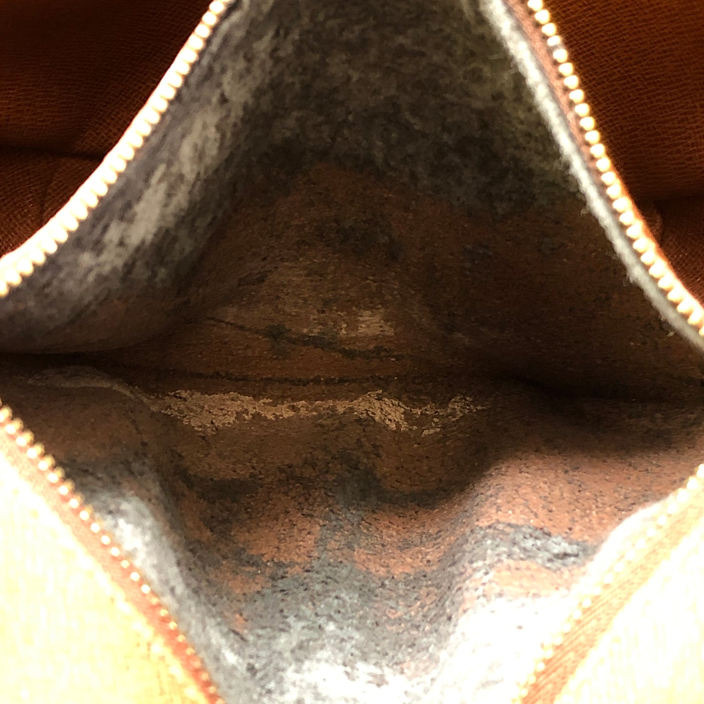 Louis Vuitton Vintage Monogram Chantilly Crossbody Bag Brown