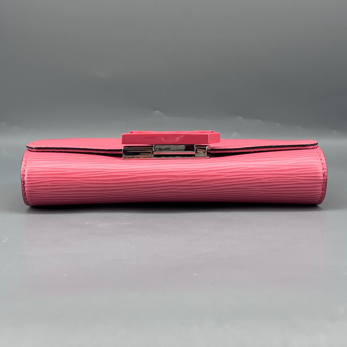 Louis Vuitton Coral Pink Epi Wallet On Chain