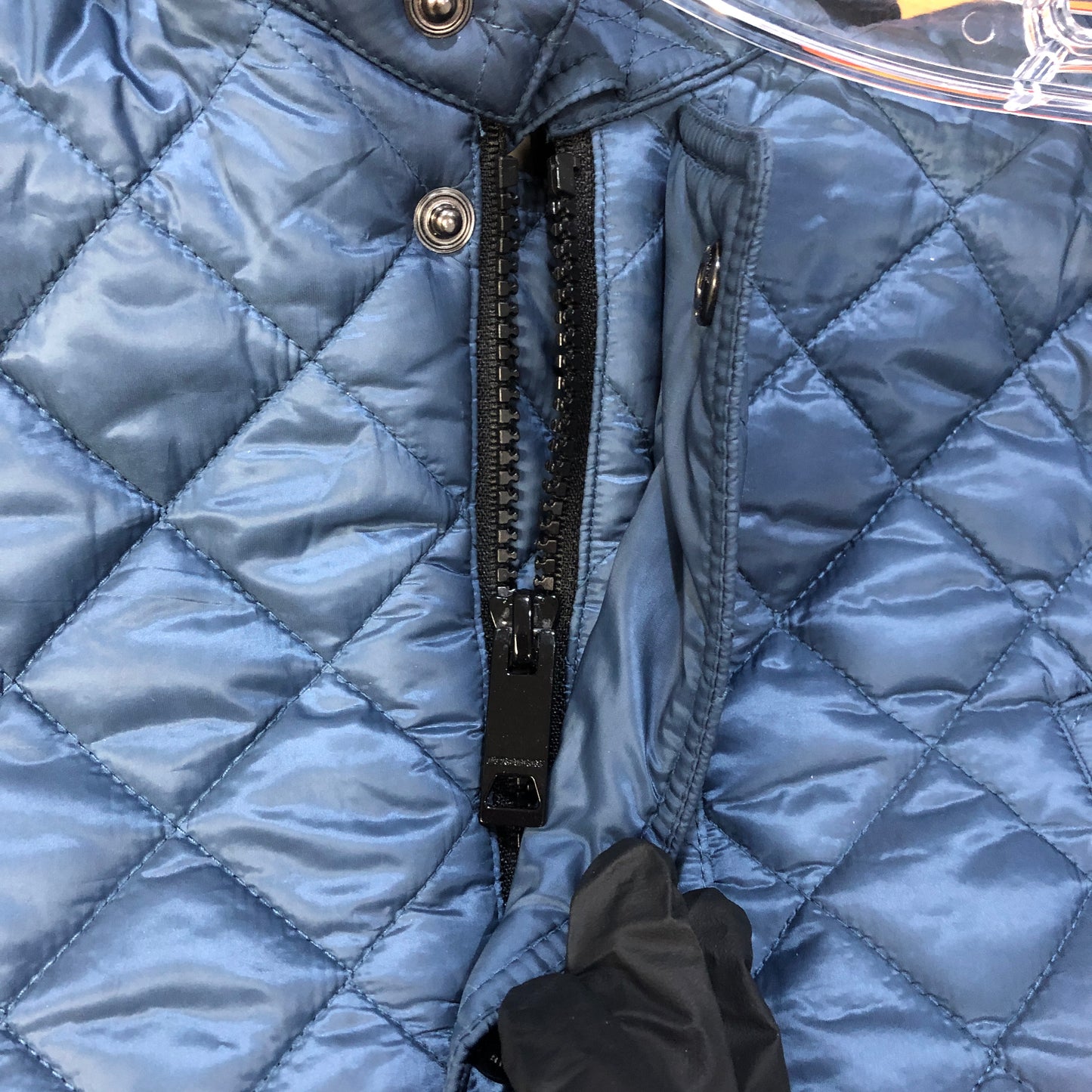 Burberry Kids Quilted Jacket 14Y (164cm) Navy Blue