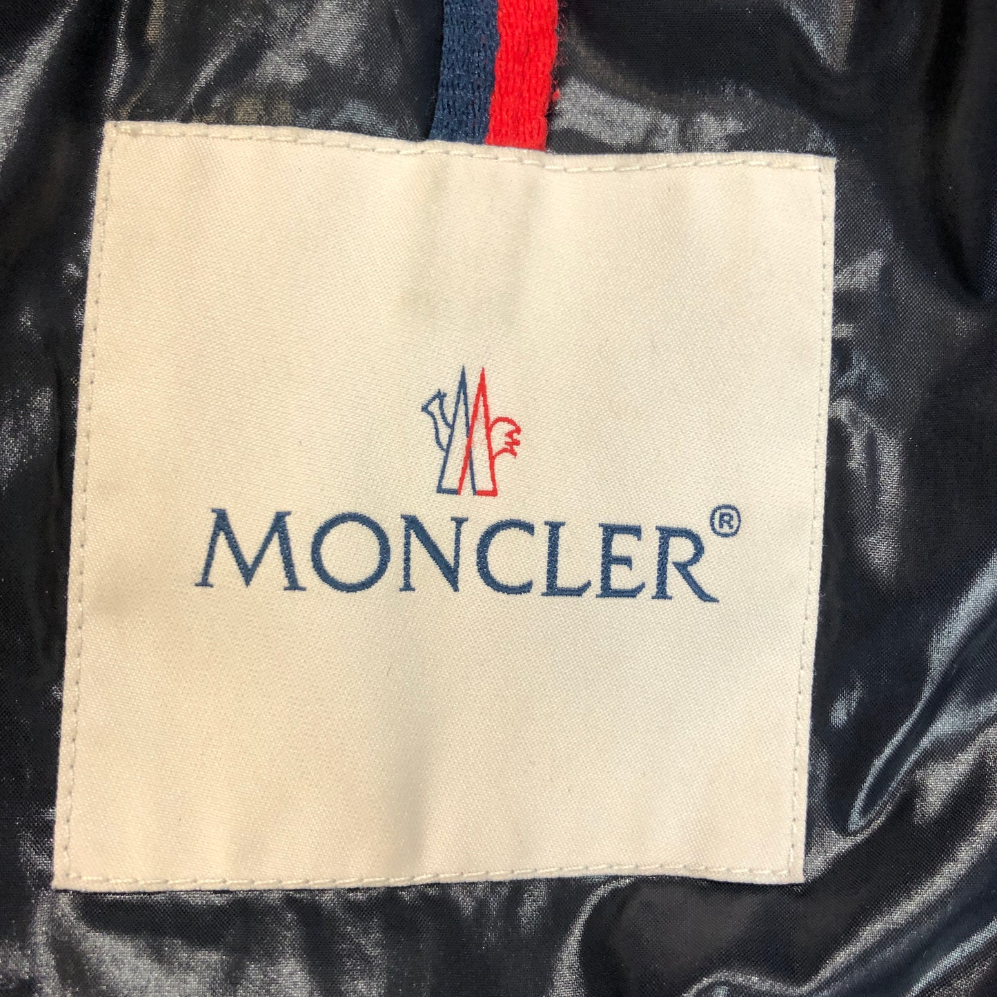 Moncler Kids Detachable Hood Down Jacket 6Y / 116cm Navy Blue