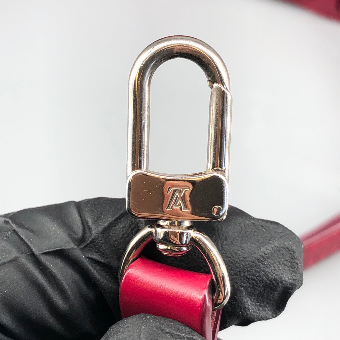Louis Vuitton Red Epi Sevigne Top Handle Bag