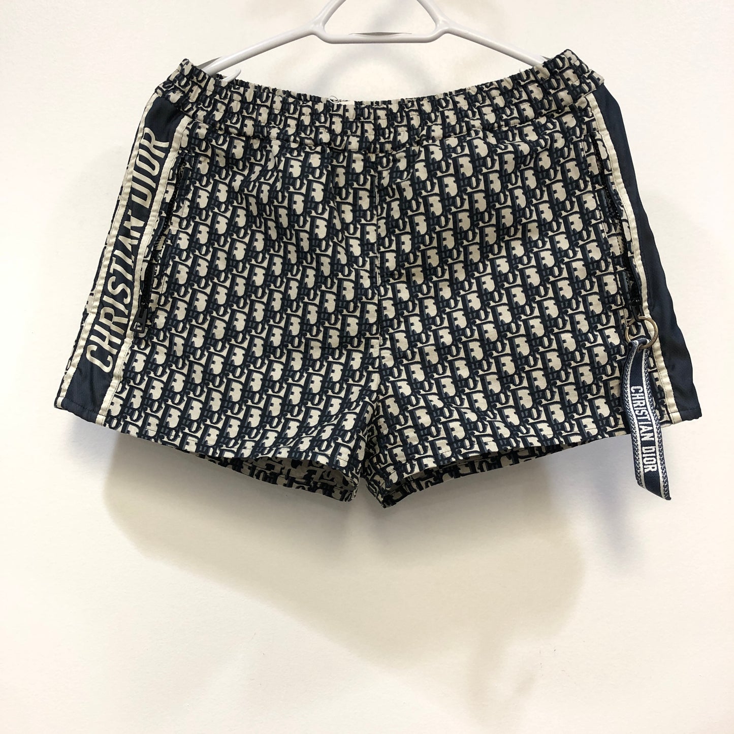 Christian Dior Oblique Logo Print Women's Shorts US Size 6
