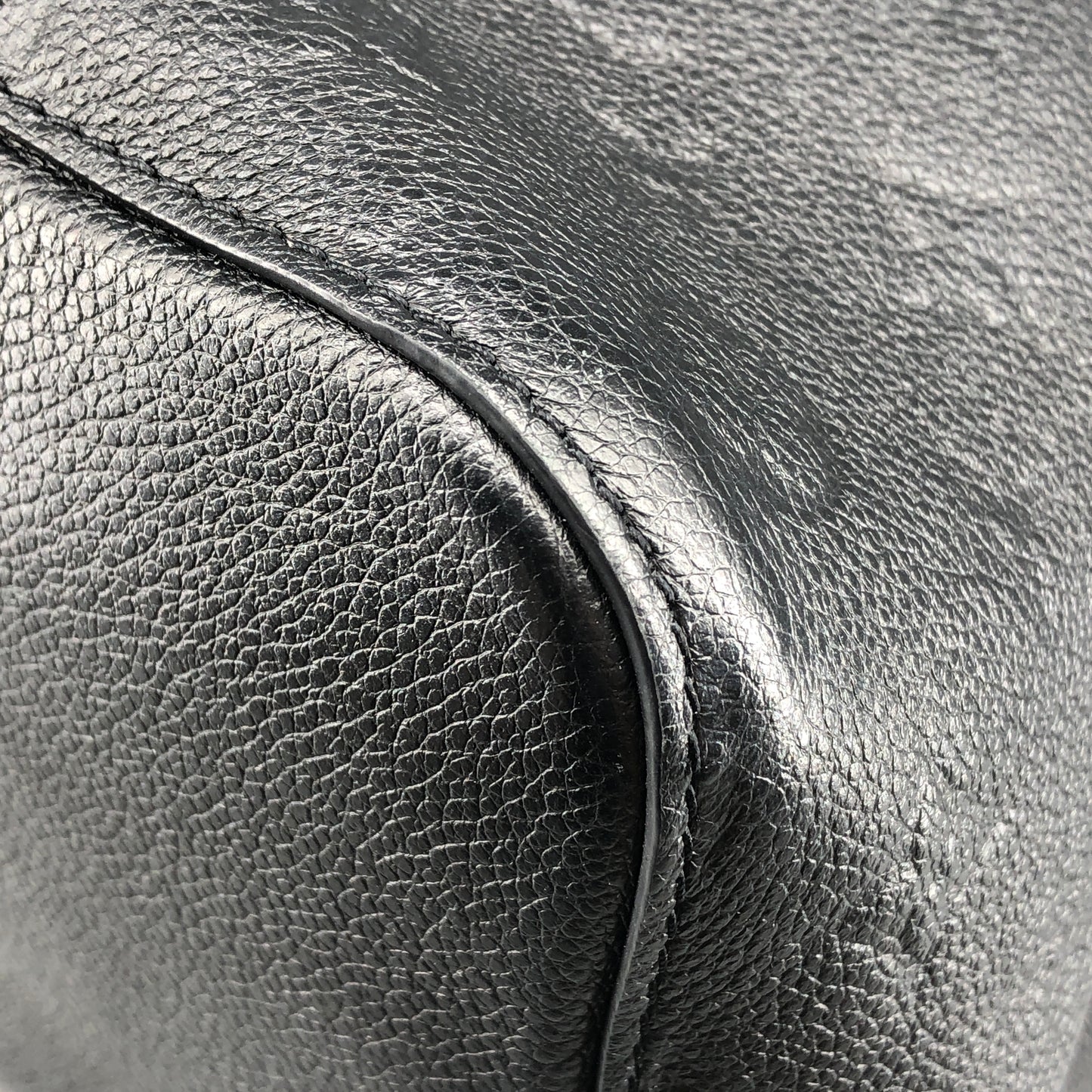 Louis Vuitton Monogram Empreinte NeoNoe Bucket Bag Black