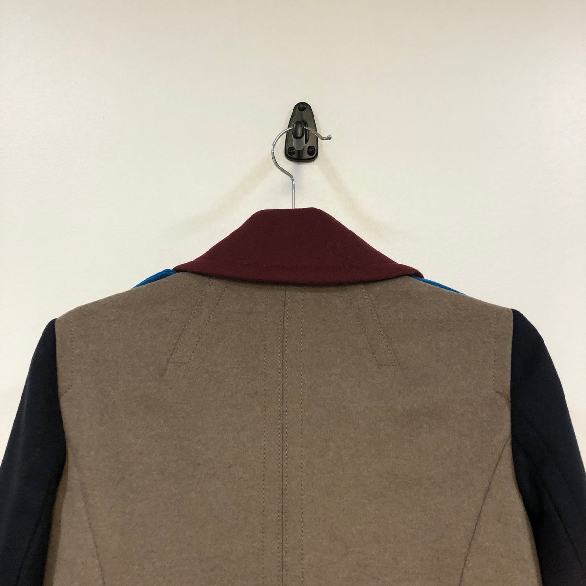 Marc Jacobs Multi‑Color Colorblock Double Breasted Jacket Size 4