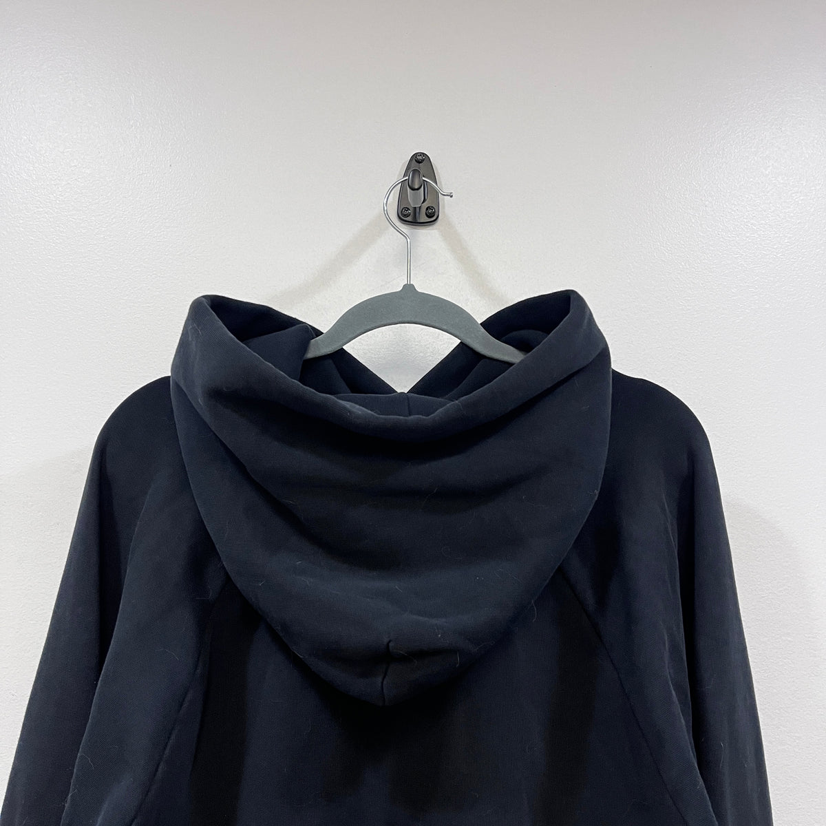 Balenciaga Navy blue  BB Logo Print Pullover Hoodie Size XXL