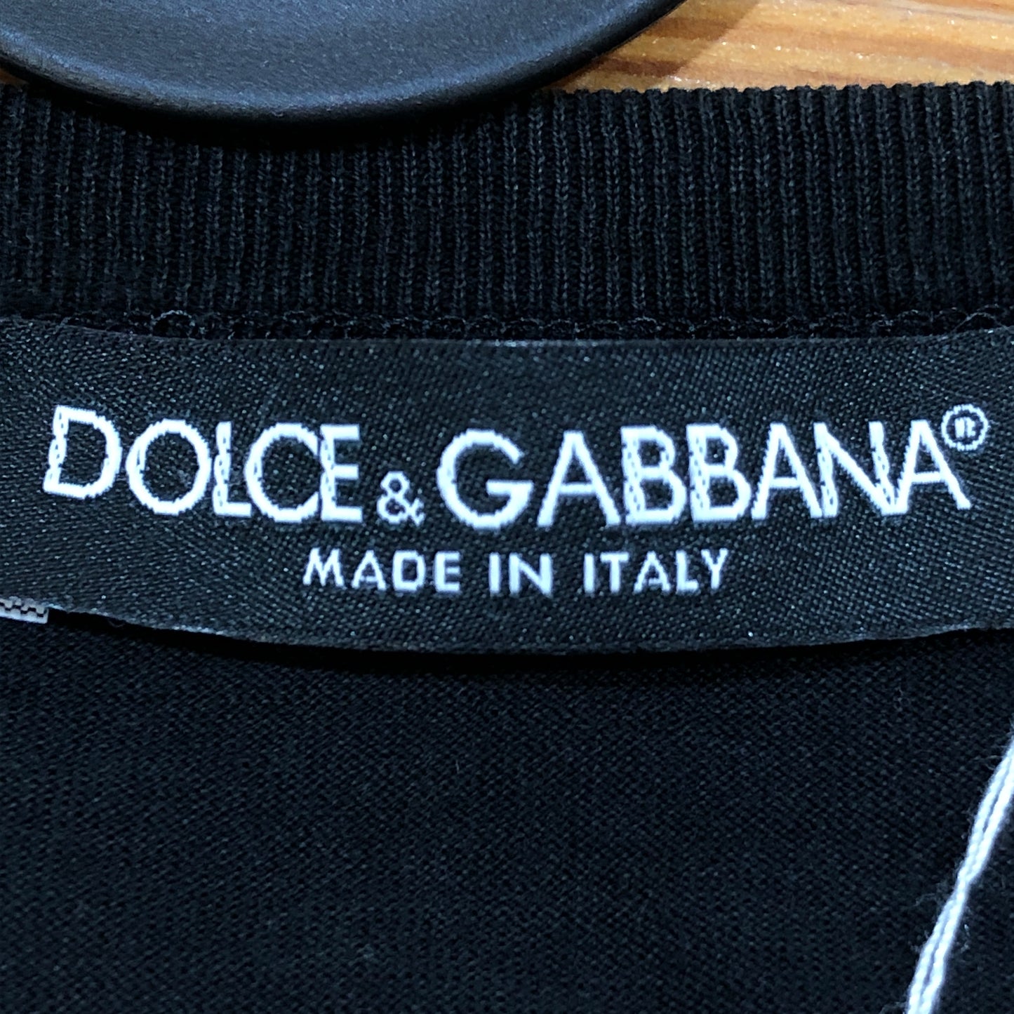 Dolce & Gabbana Black Cartoon Family Print Short Sleeve T-Shirt Size 44