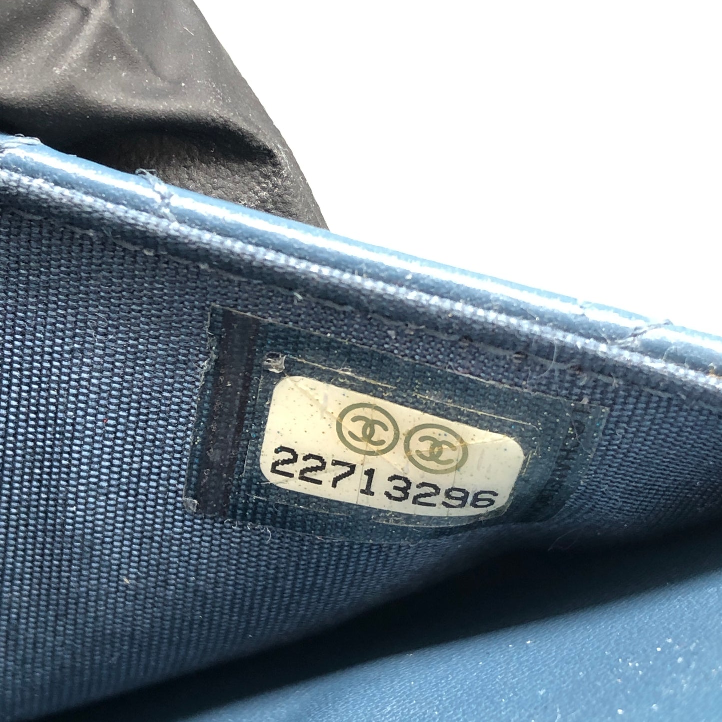 Chanel Muted Teal Blue Quilted Leather Flap Bag