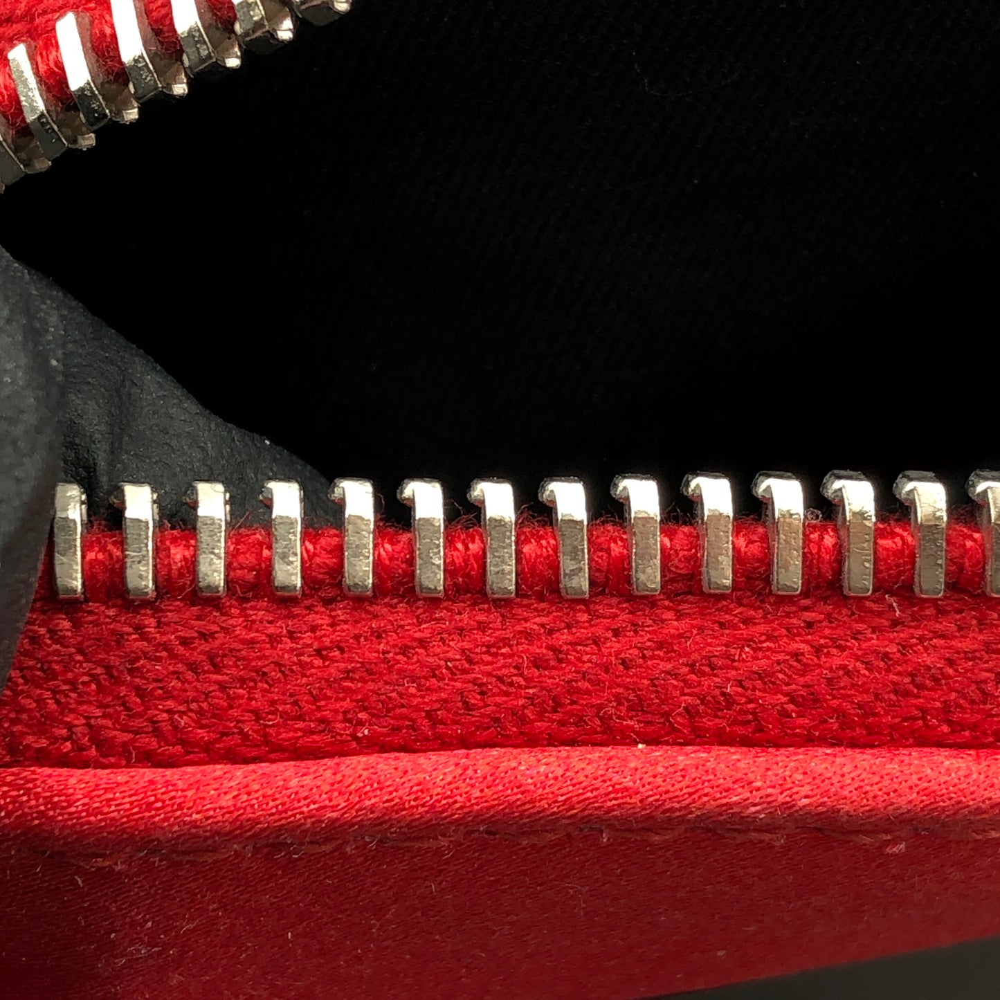 Alexander McQueen De Manta Clutch Red/Cream