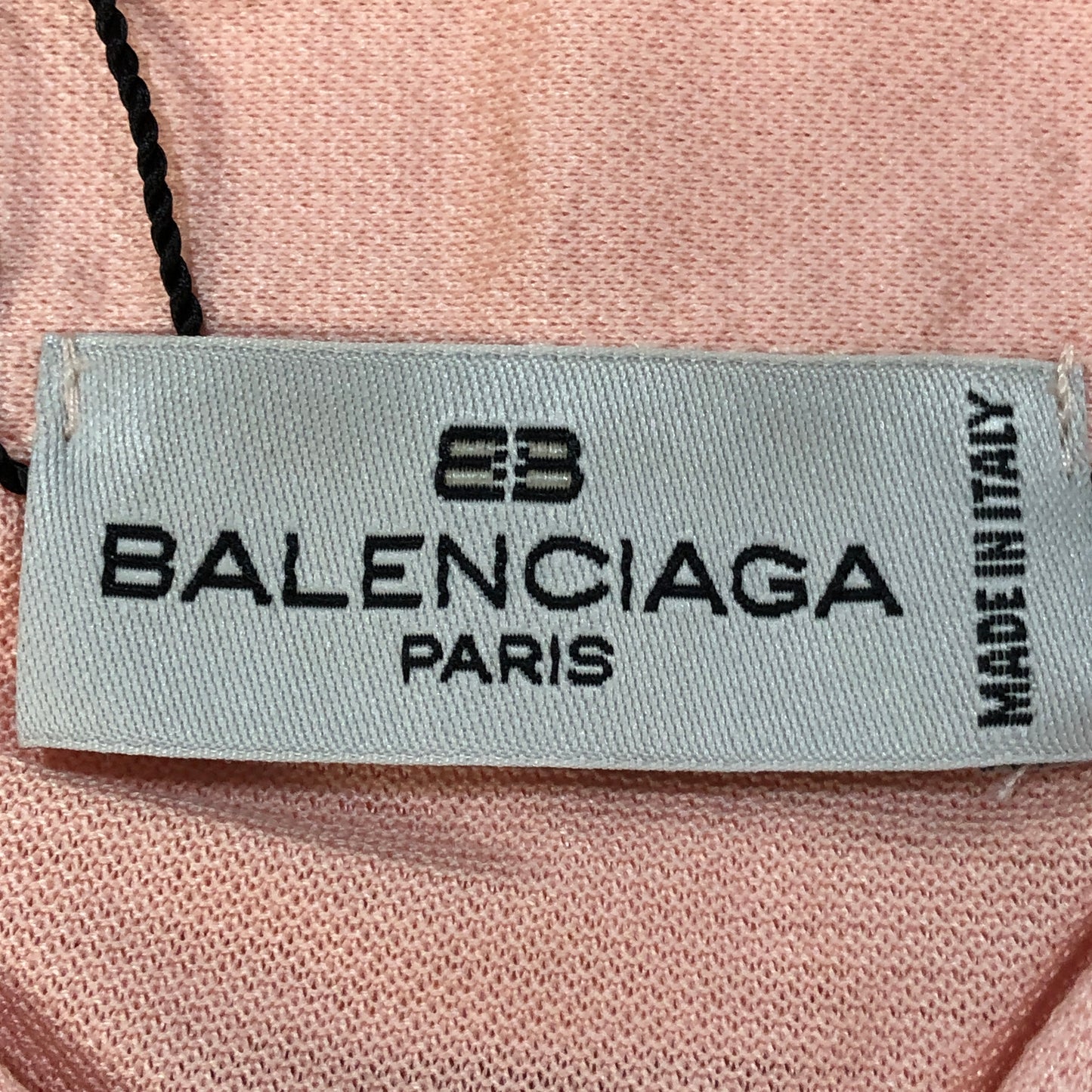 Balenciaga Light Pink Short Sleeve Button Shirt US Size 6
