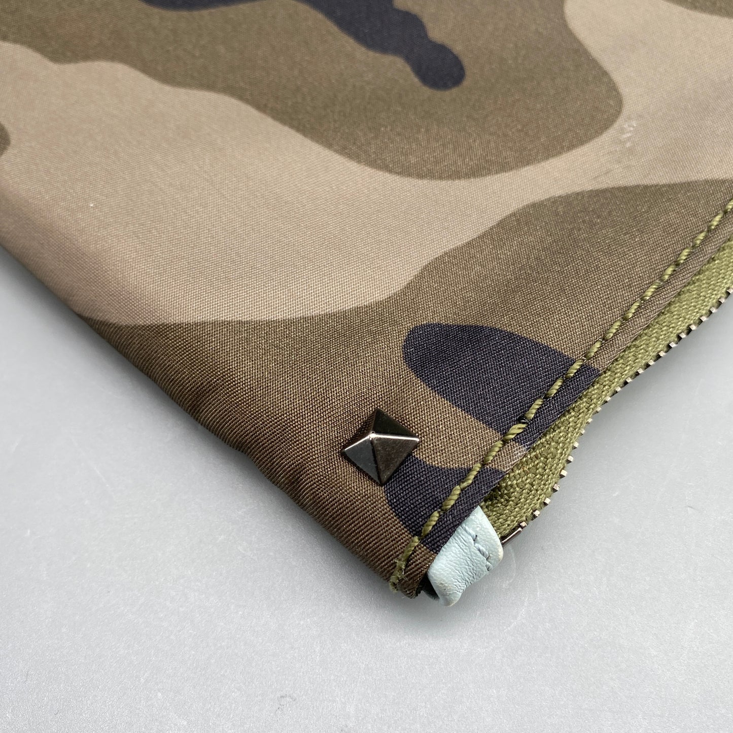 Valentino Camo Clutch Pouch Bag