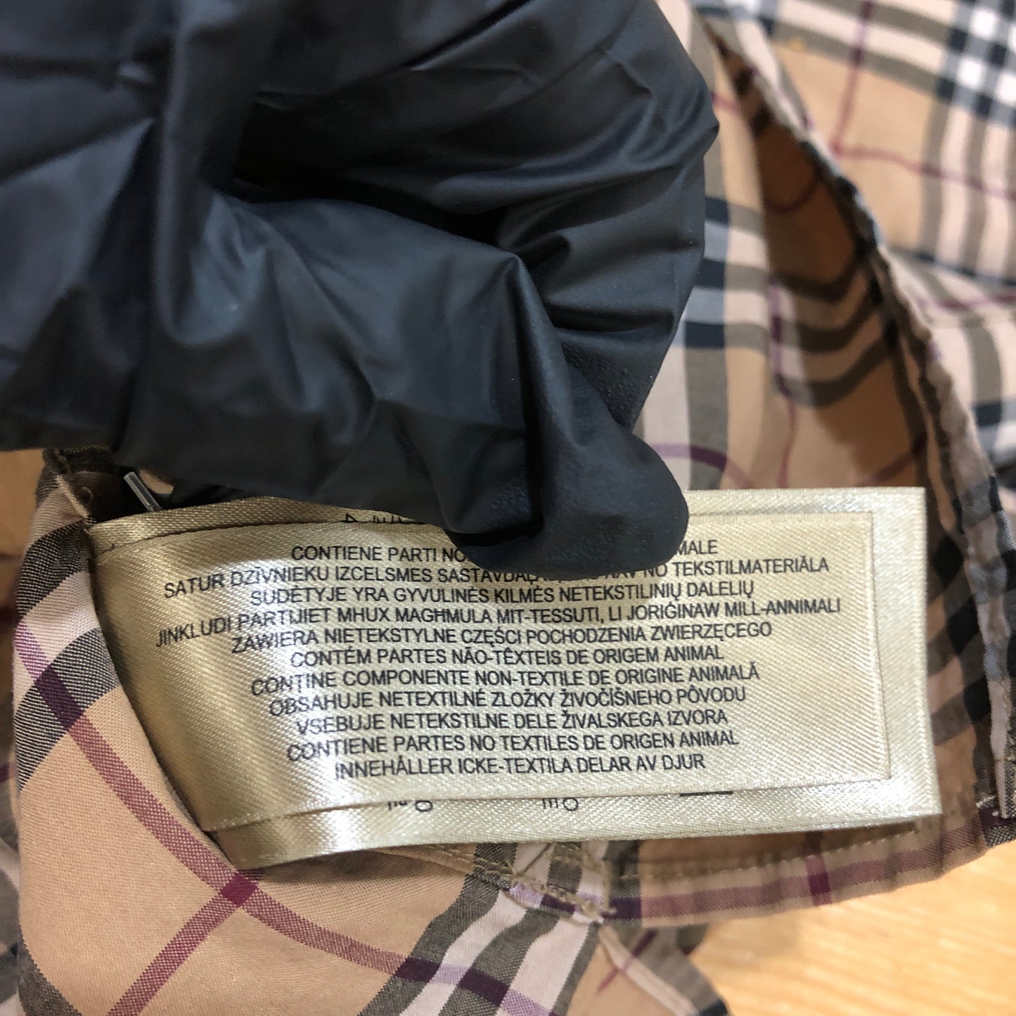 Burberry Nova Check Button-Up Shirt Size US 8