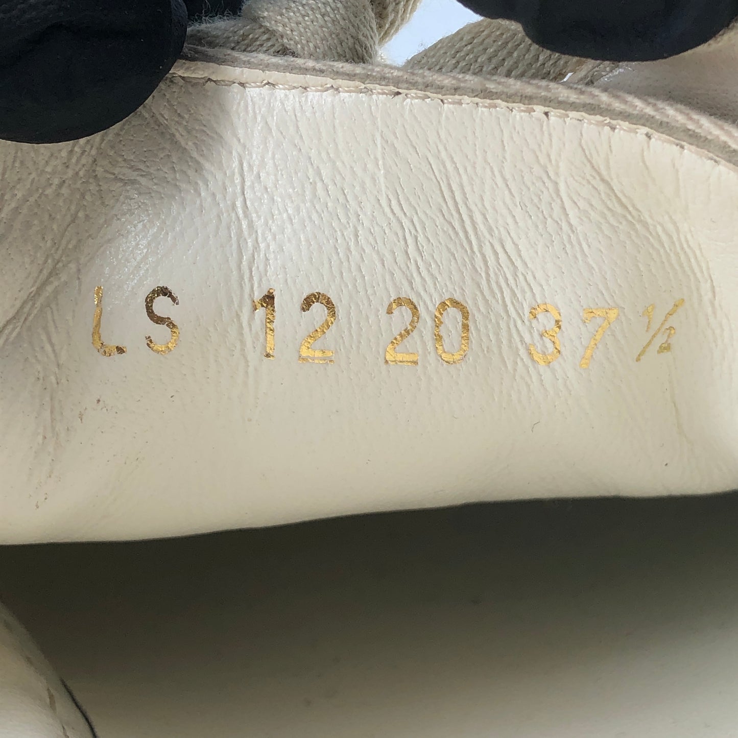 Christian Dior Walk'n'Dior Oblique Jacquard Low Top Sneakers Size 37.5 Cream & Navy