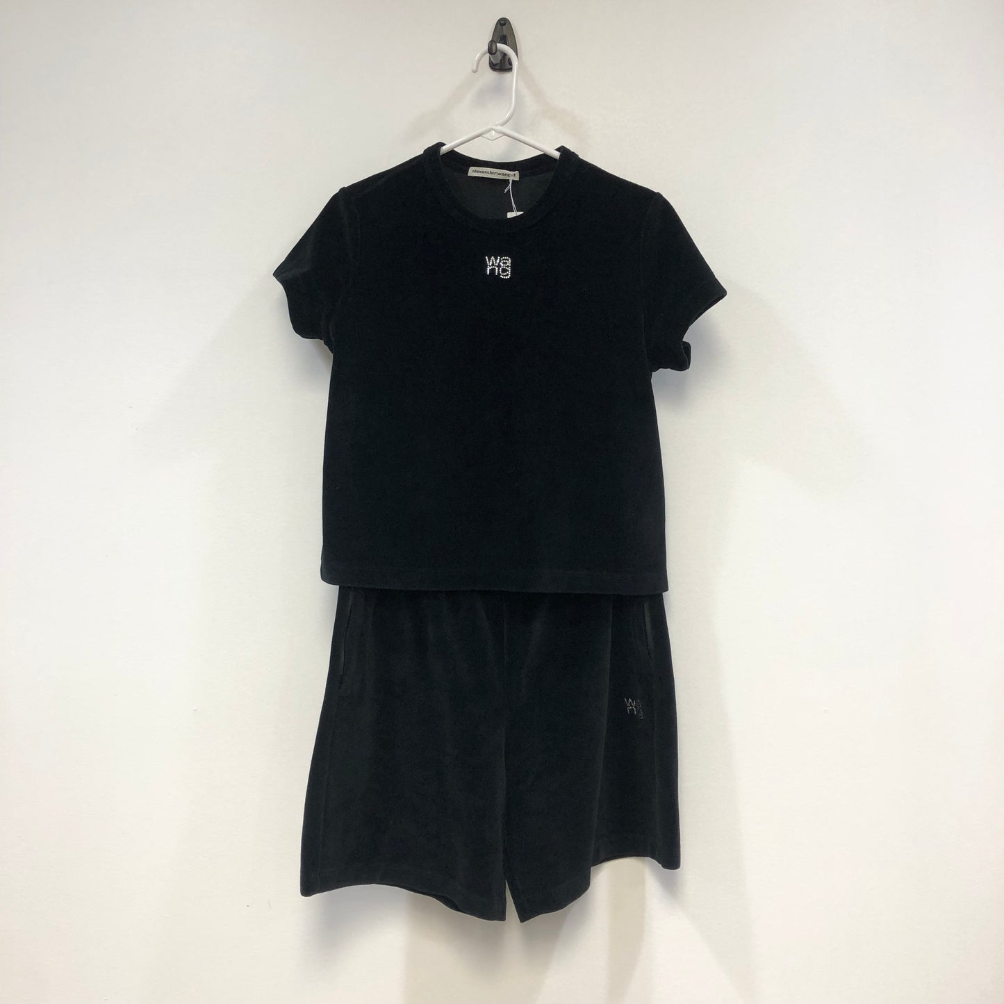 Alexander Wang Top and Shorts Set Black