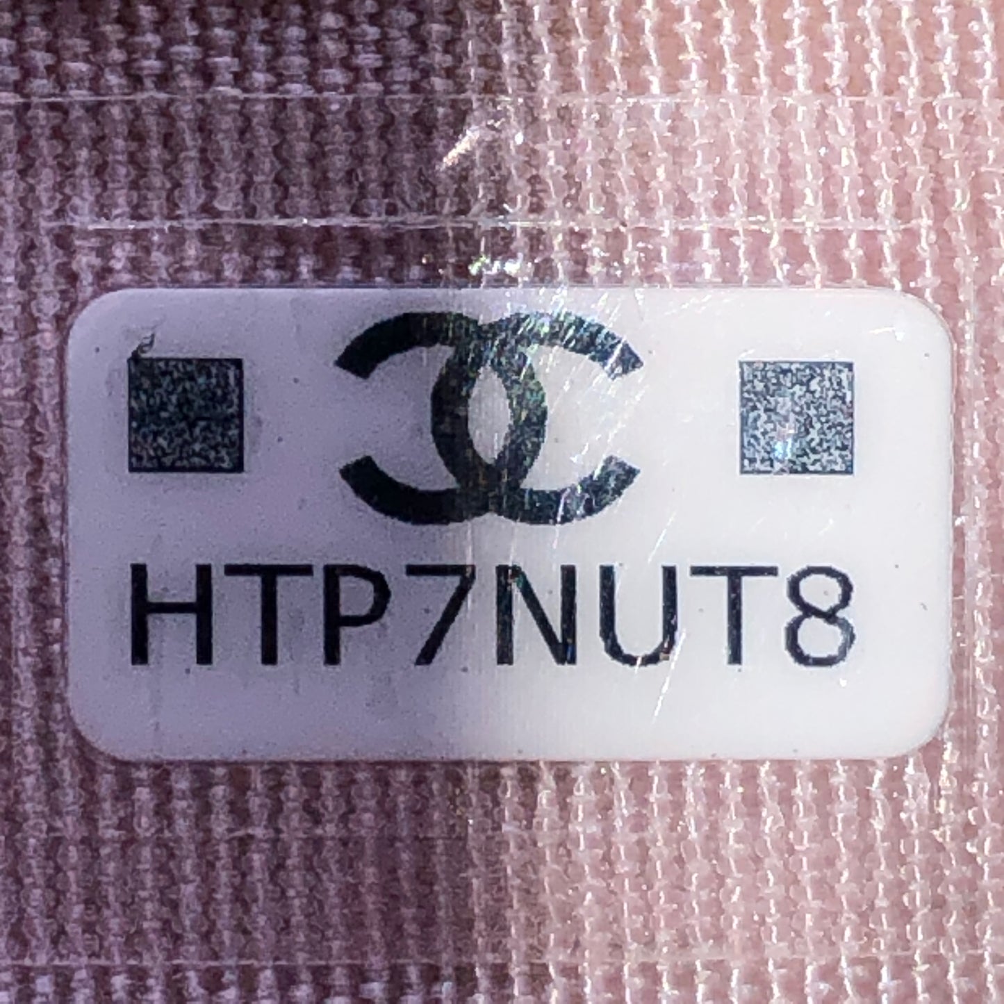 Chanel Blush Pink Quilted Card Holder