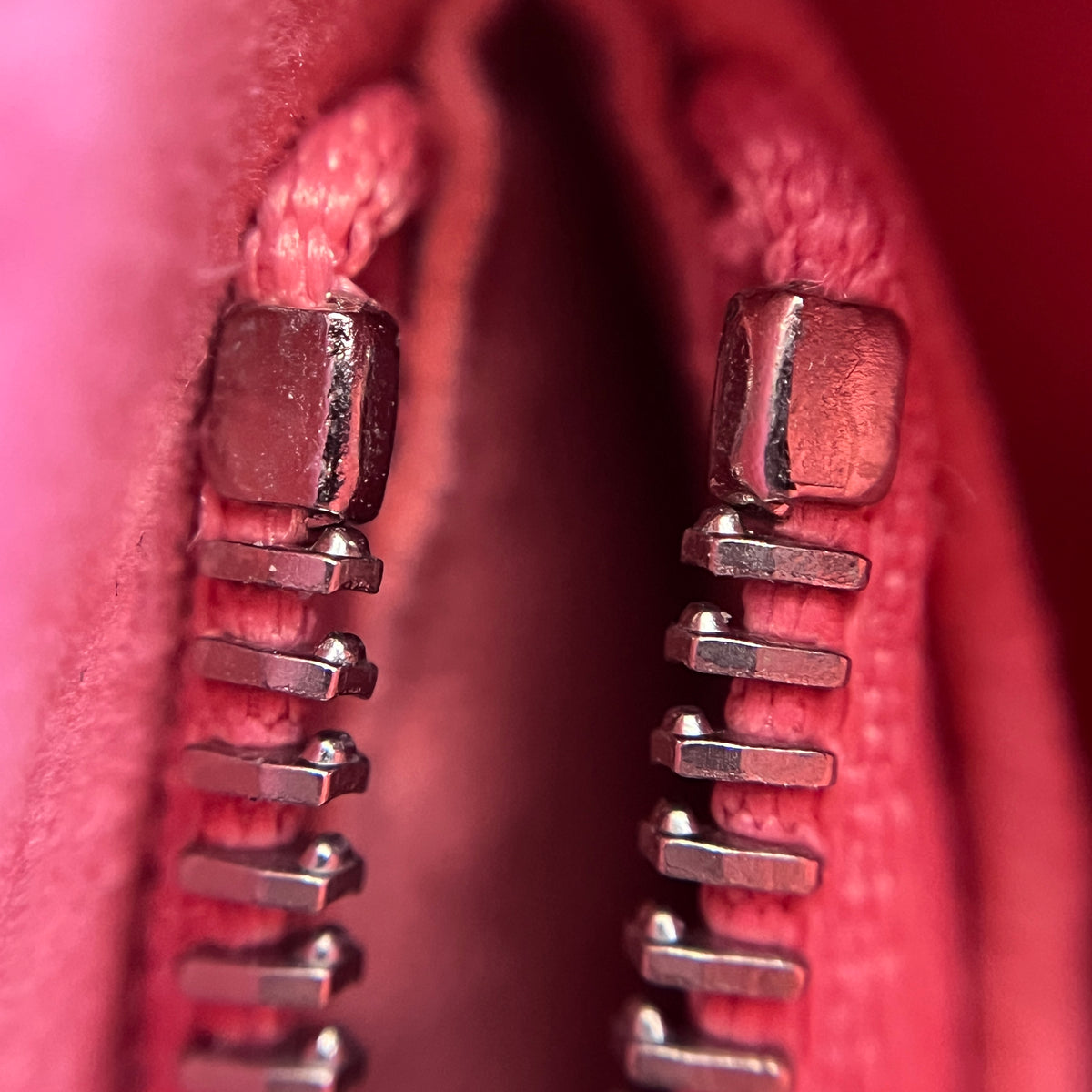 Louis Vuitton Coral Pink Epi Wallet On Chain