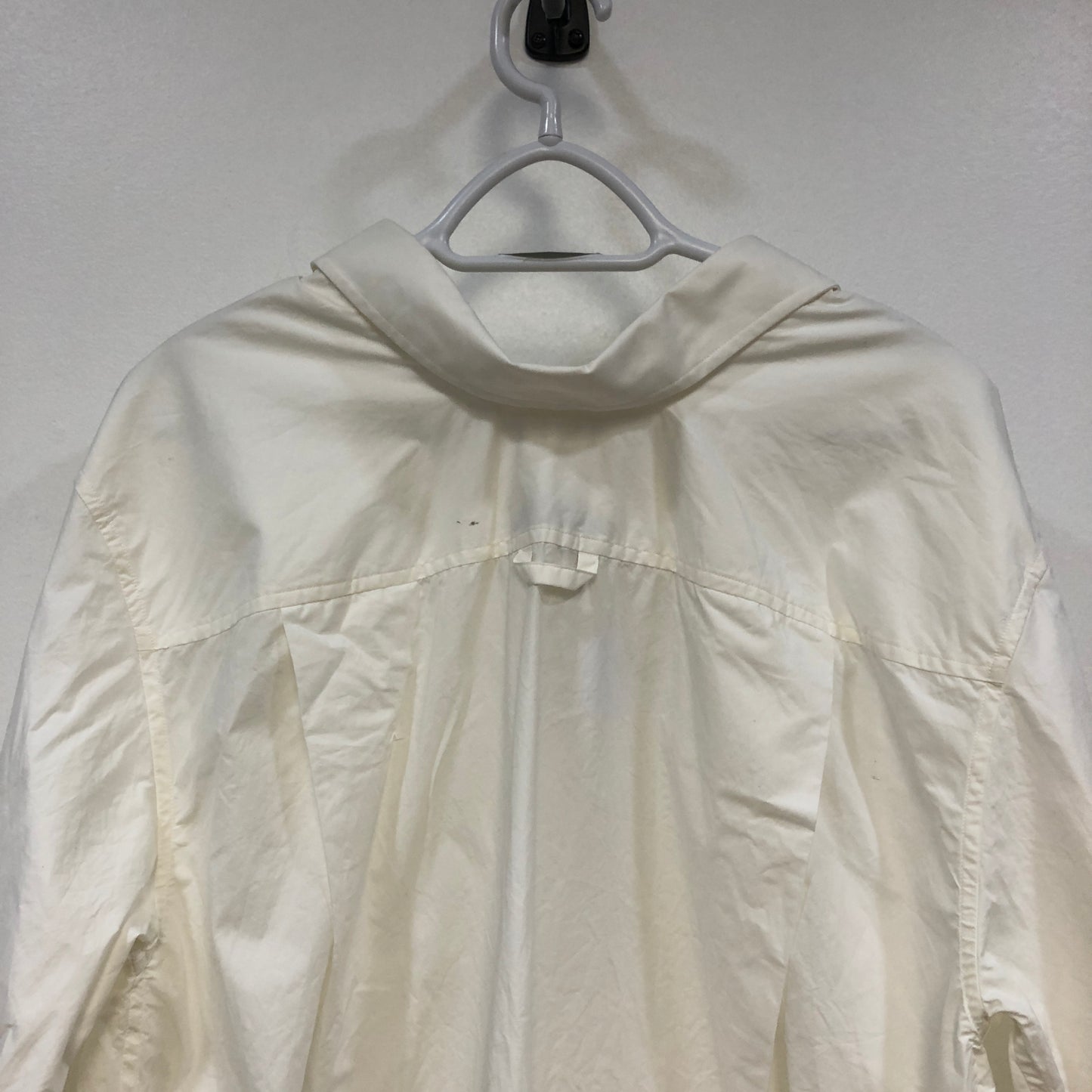 Balenciaga White Oversized Button-Down Shirt Size 34