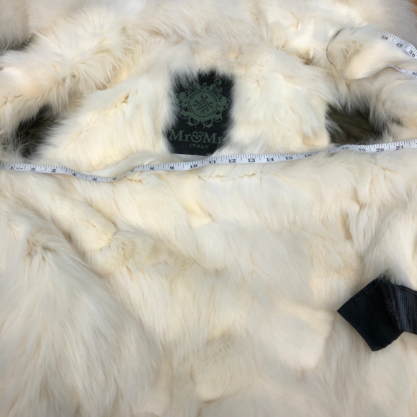 Mr & Mrs Italy Fur Trim Parka Size XS Green