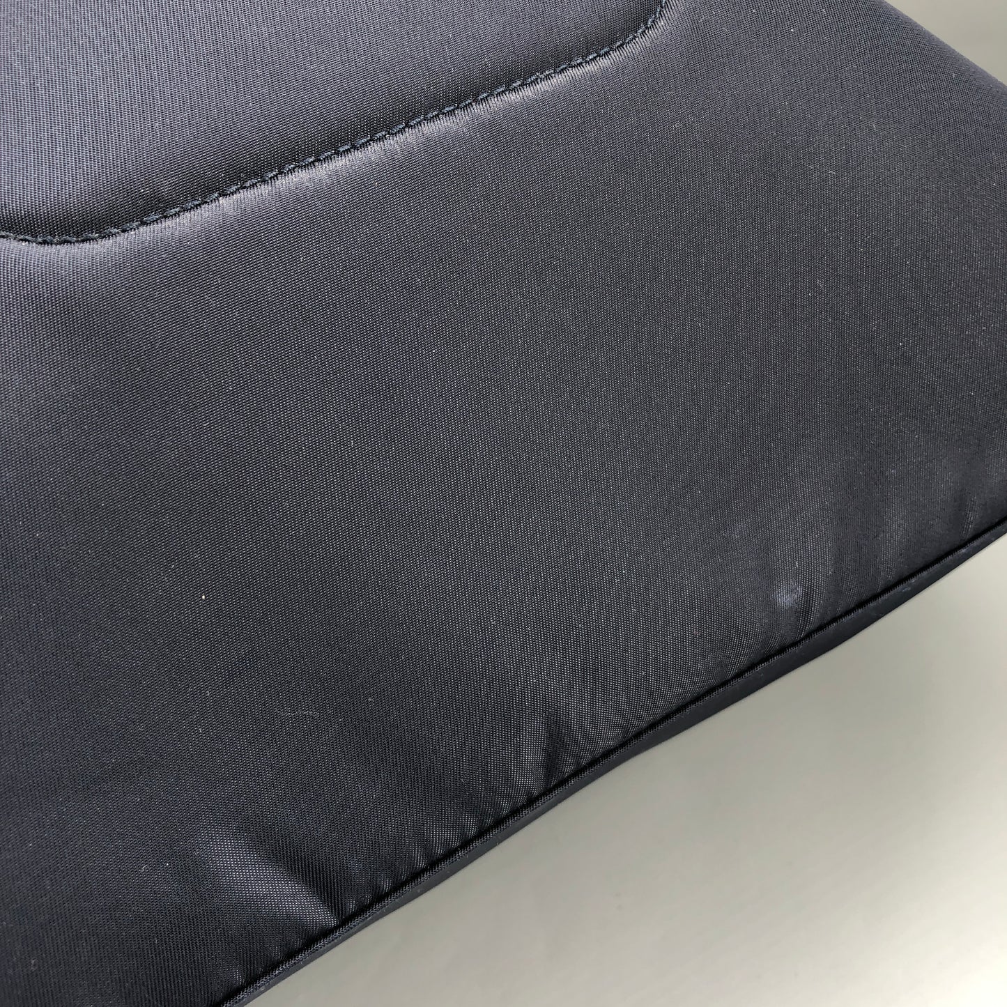 Prada Re-Nylon Tote Handbag Navy Blue