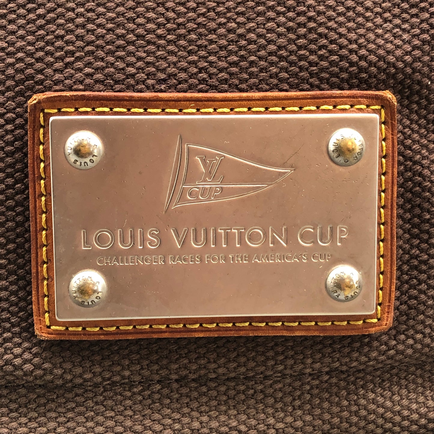 Louis Vuitton Antigua Besace PM Brown/Cream Canvas Messenger Bag