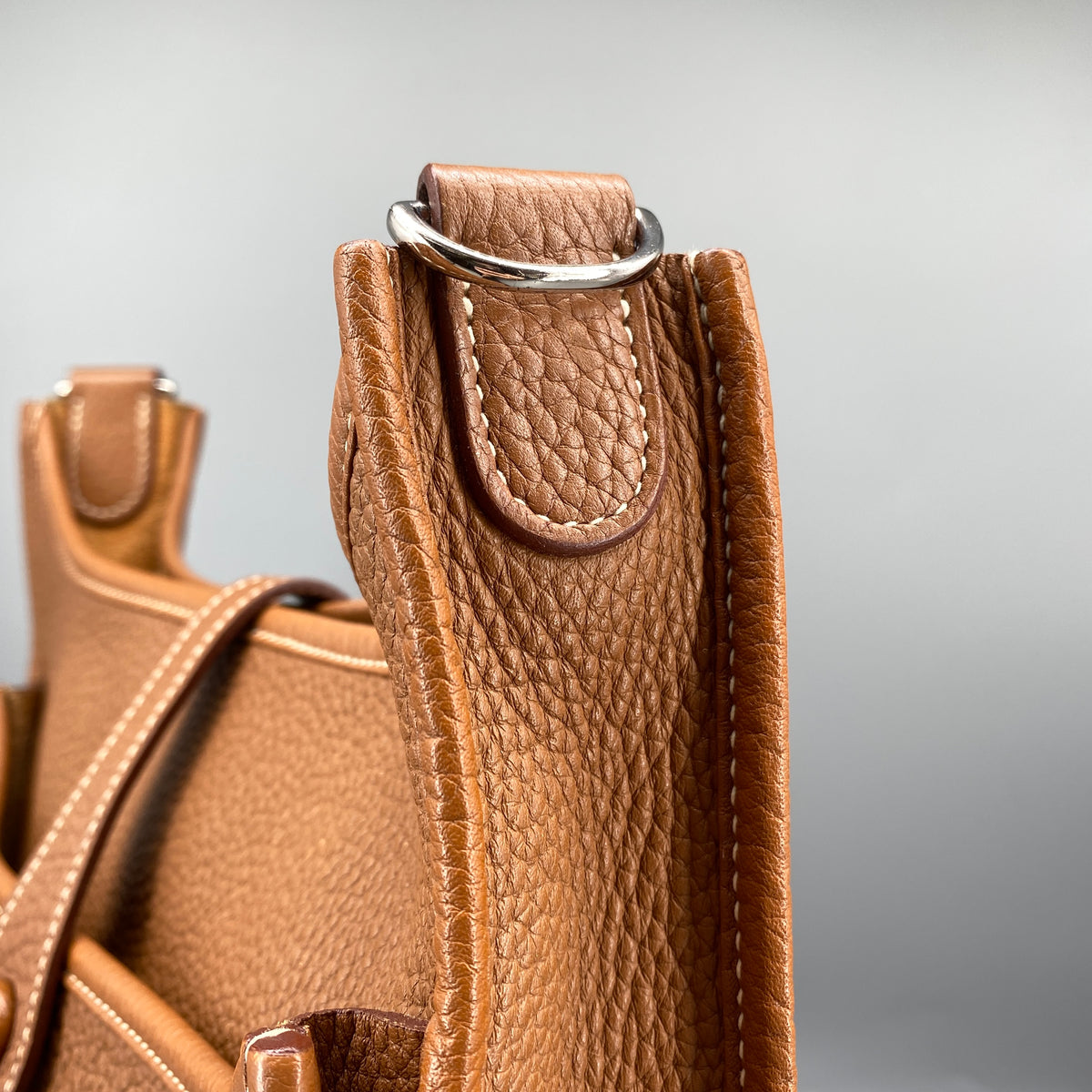 Hermes 2010 Evelyne 29 Shoulder Bag Gold