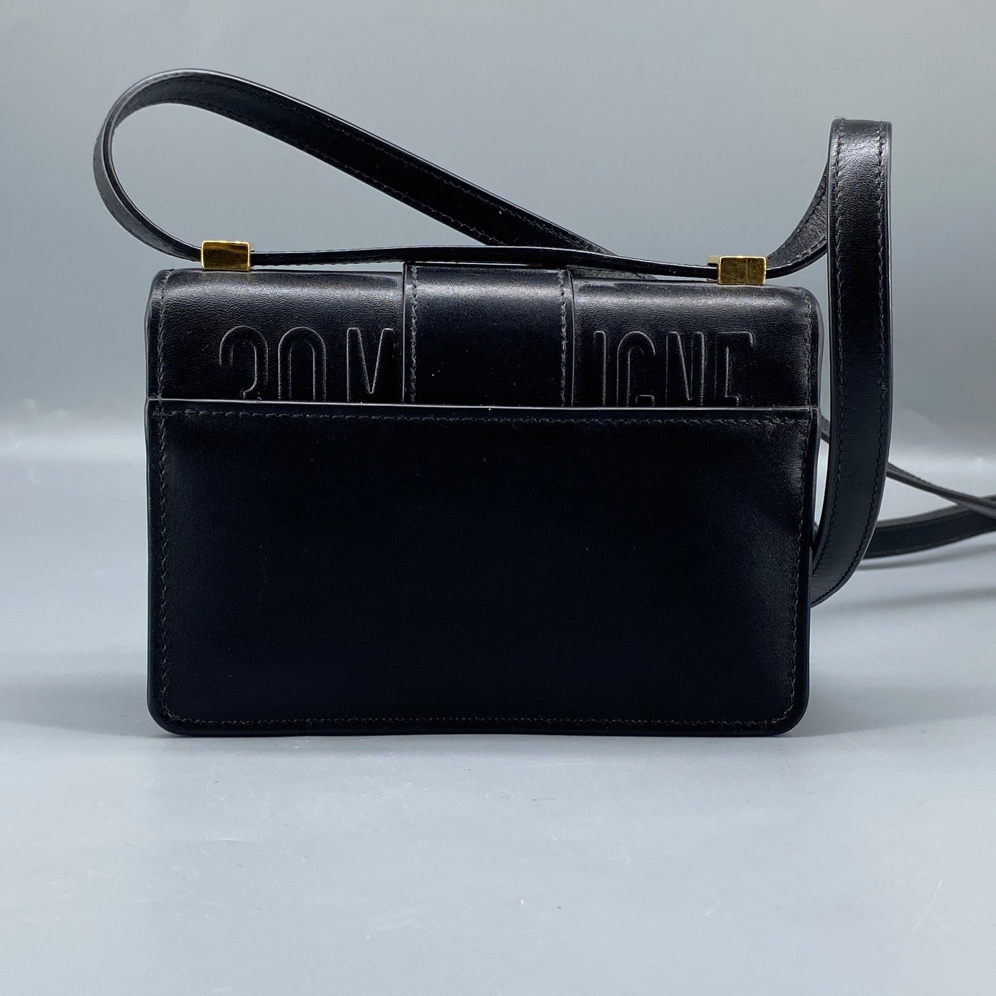 Christian Dior mini Montaigne Box Bag Black
