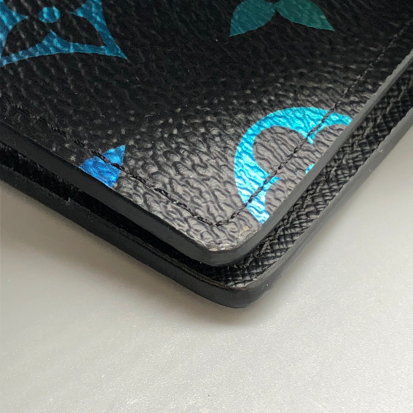 Louis Vuitton Black Multicolor Monogram Card Holder
