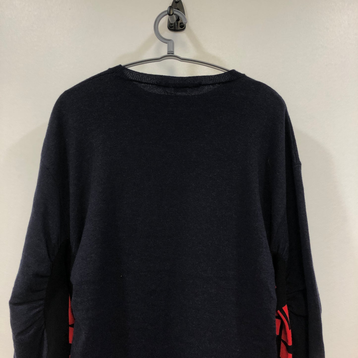 Stella McCartney Knit Sweater Size 40 Navy Blue/Red
