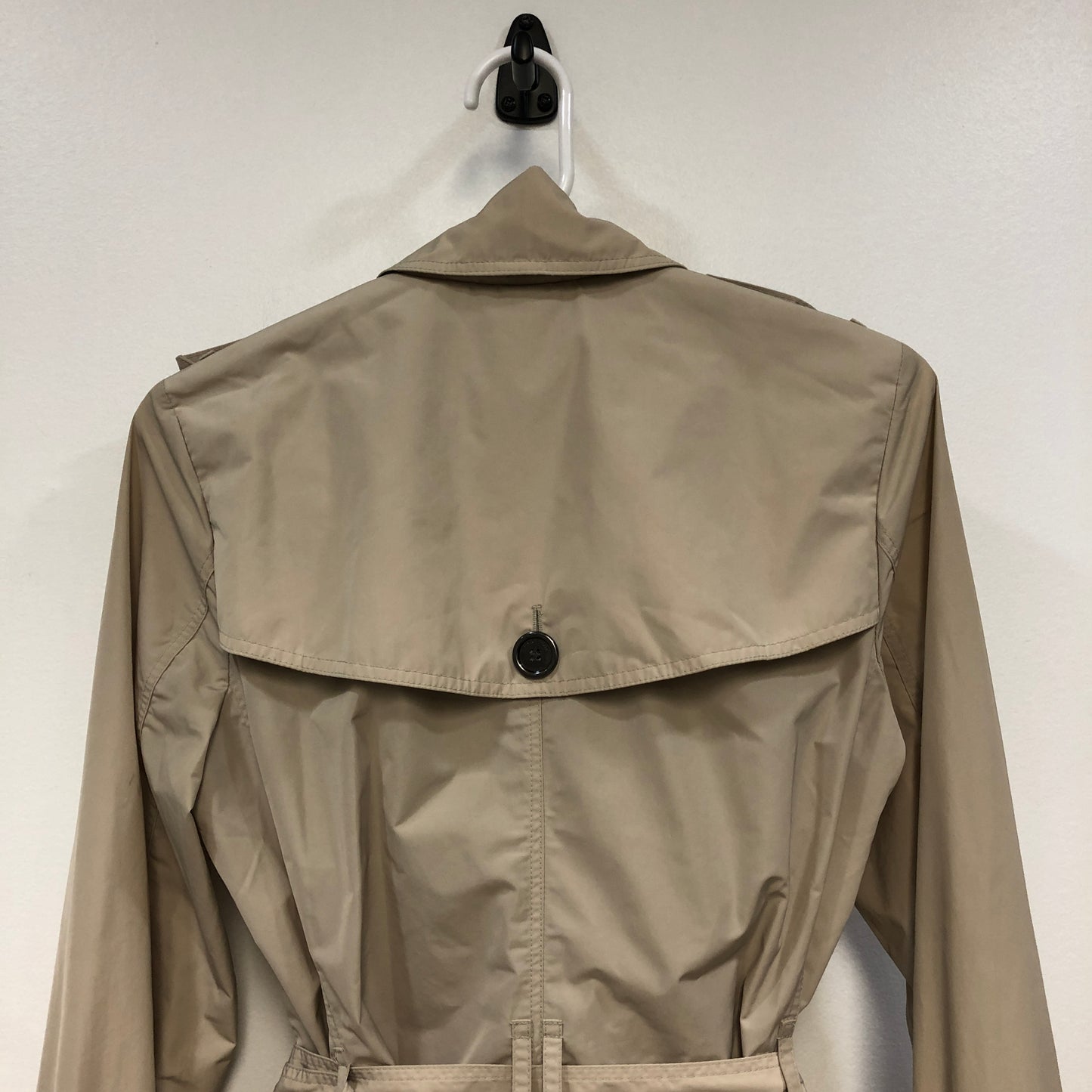 Burberry Brit Beige Double Breasted Trench Coat Size US 2