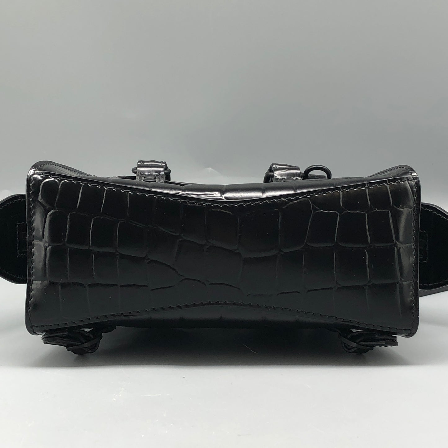 Balenciaga Neo Classic Mini Croc-Embossed Leather Bag