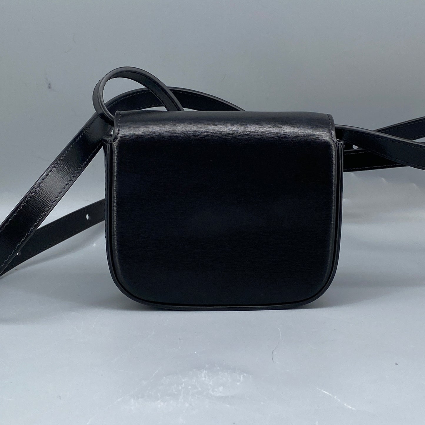 Celine Black Triomphe Crossbody Bag