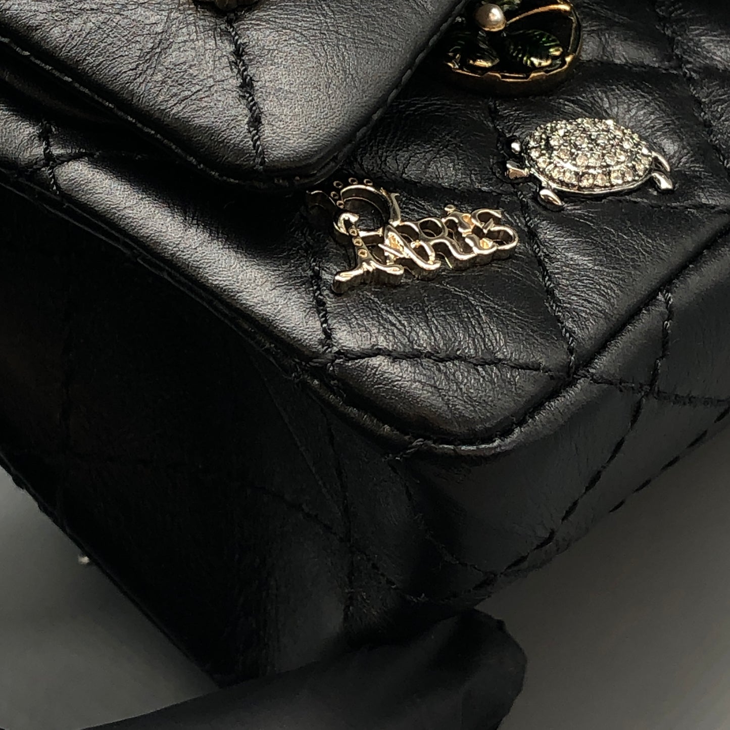 Chanel Lucky Charms Reissue 2.55 Flap Bag Black