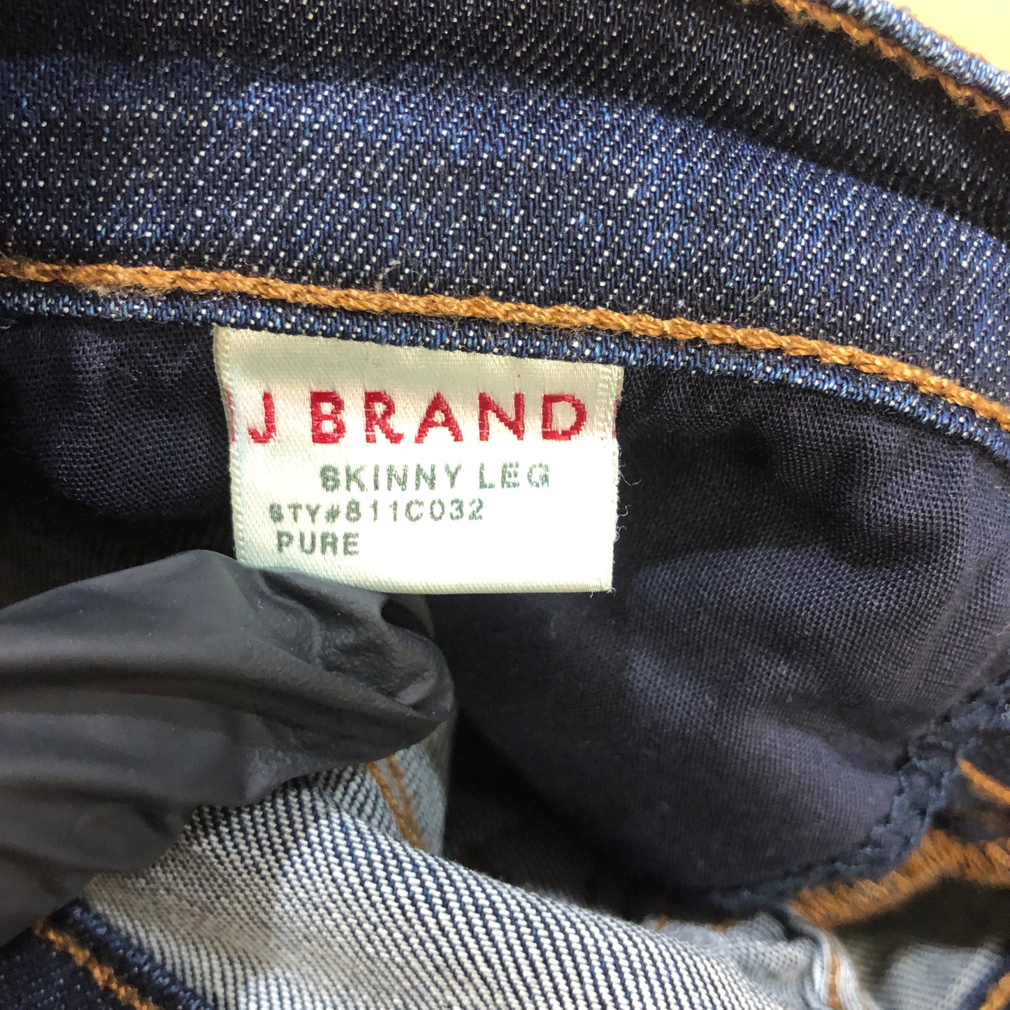 J Brand Dark Blue Skinny Jeans Size 26
