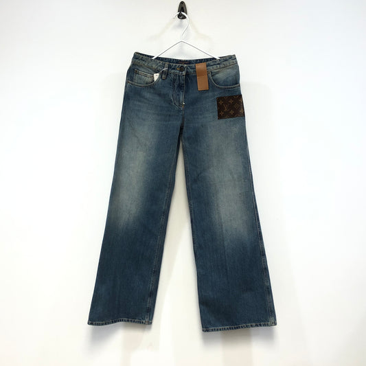 Louis Vuitton Blue Jeans size 38