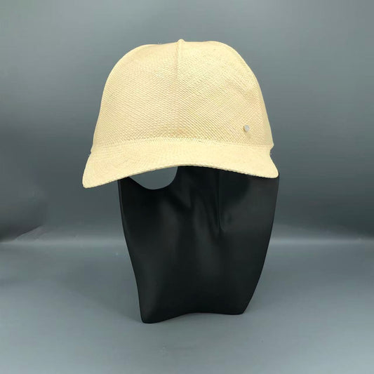 Hermes Straw Baseball Cap