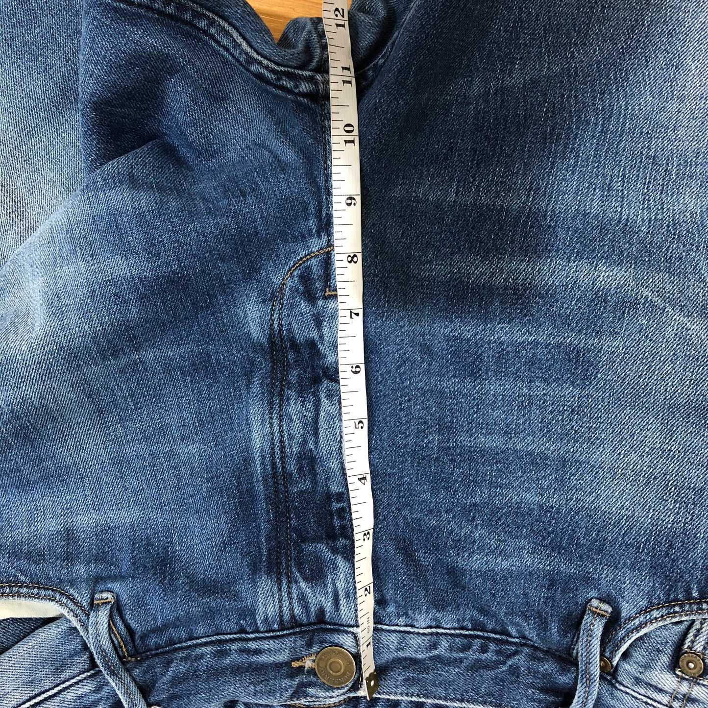 Burberry Blue Straight Leg Denim Jeans 38W 32L