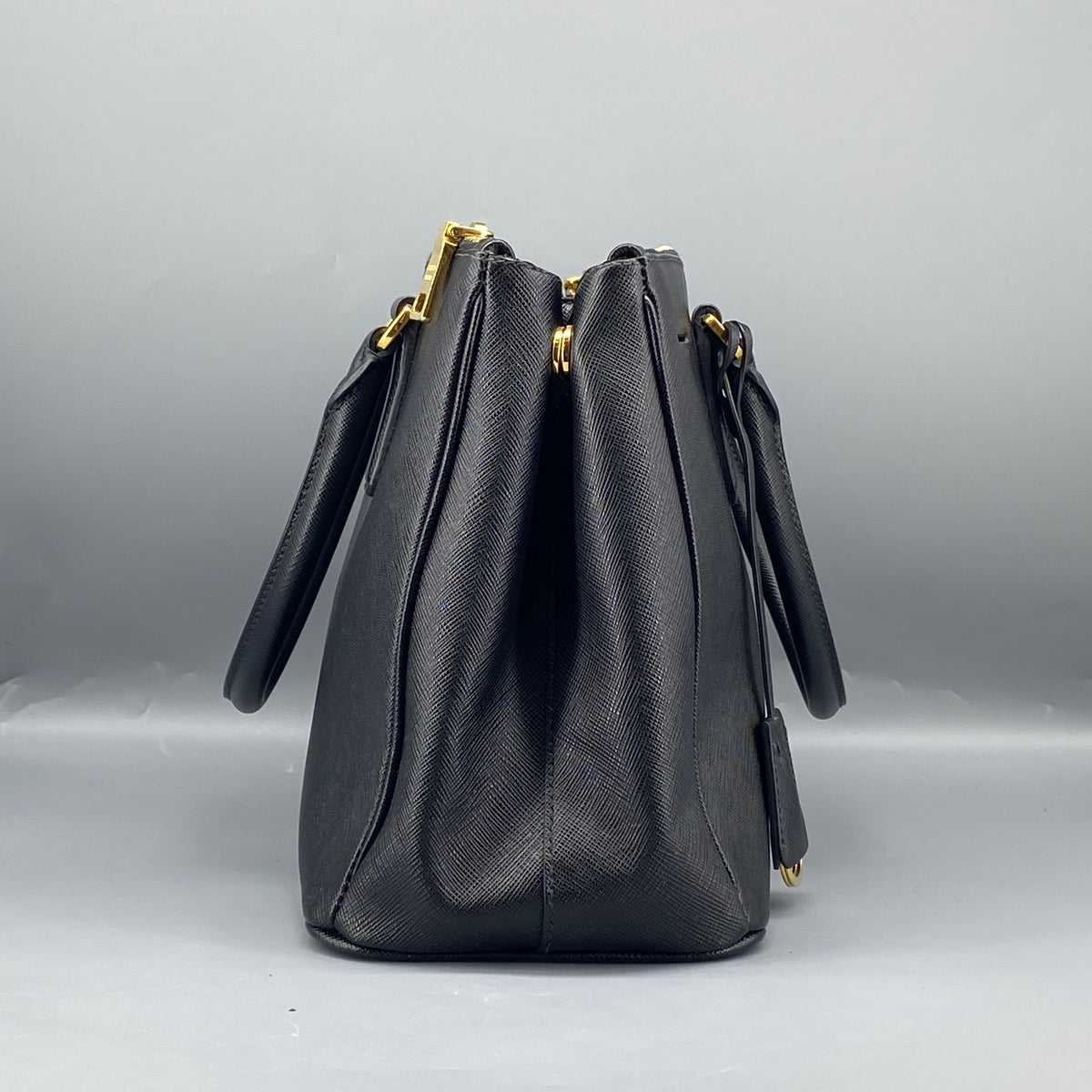 Prada Galleria Large Tote Bag Black Saffiano Leather