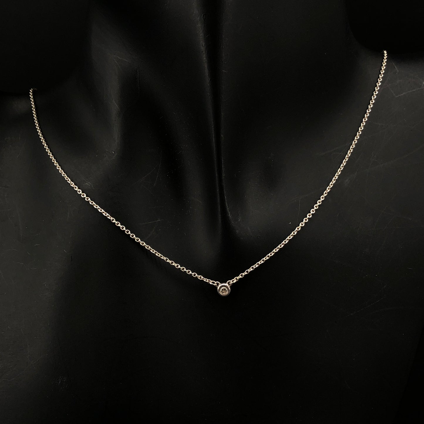 Tiffany & Co. 925 Silver V-Shaped Necklace