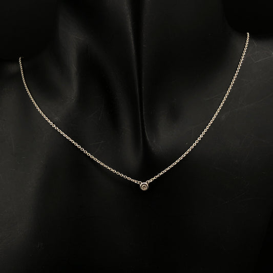 Tiffany & Co. 925 Silver V-Shaped Necklace