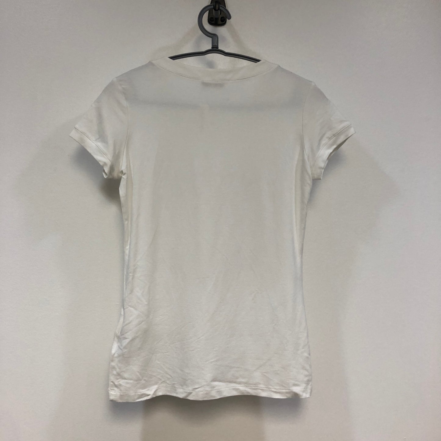 Versace White Medusa Head Rhinestone T-Shirt Size 38