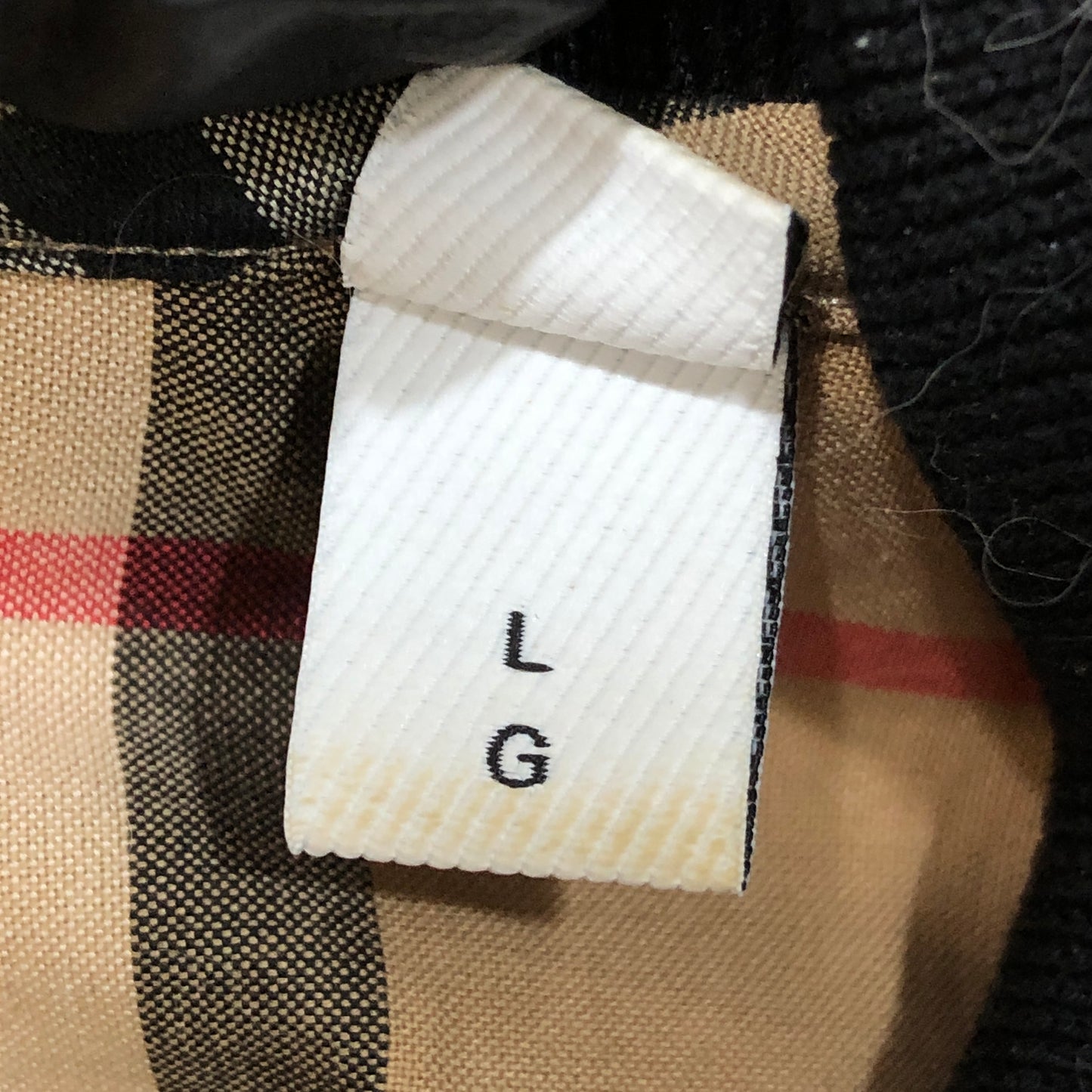 Burberry Classic Beige Vintage Check Cotton Long Sleeve Button-Down Shirt Size L