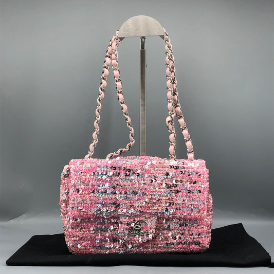 Chanel Sequin Rectangular Mini Flap Bag