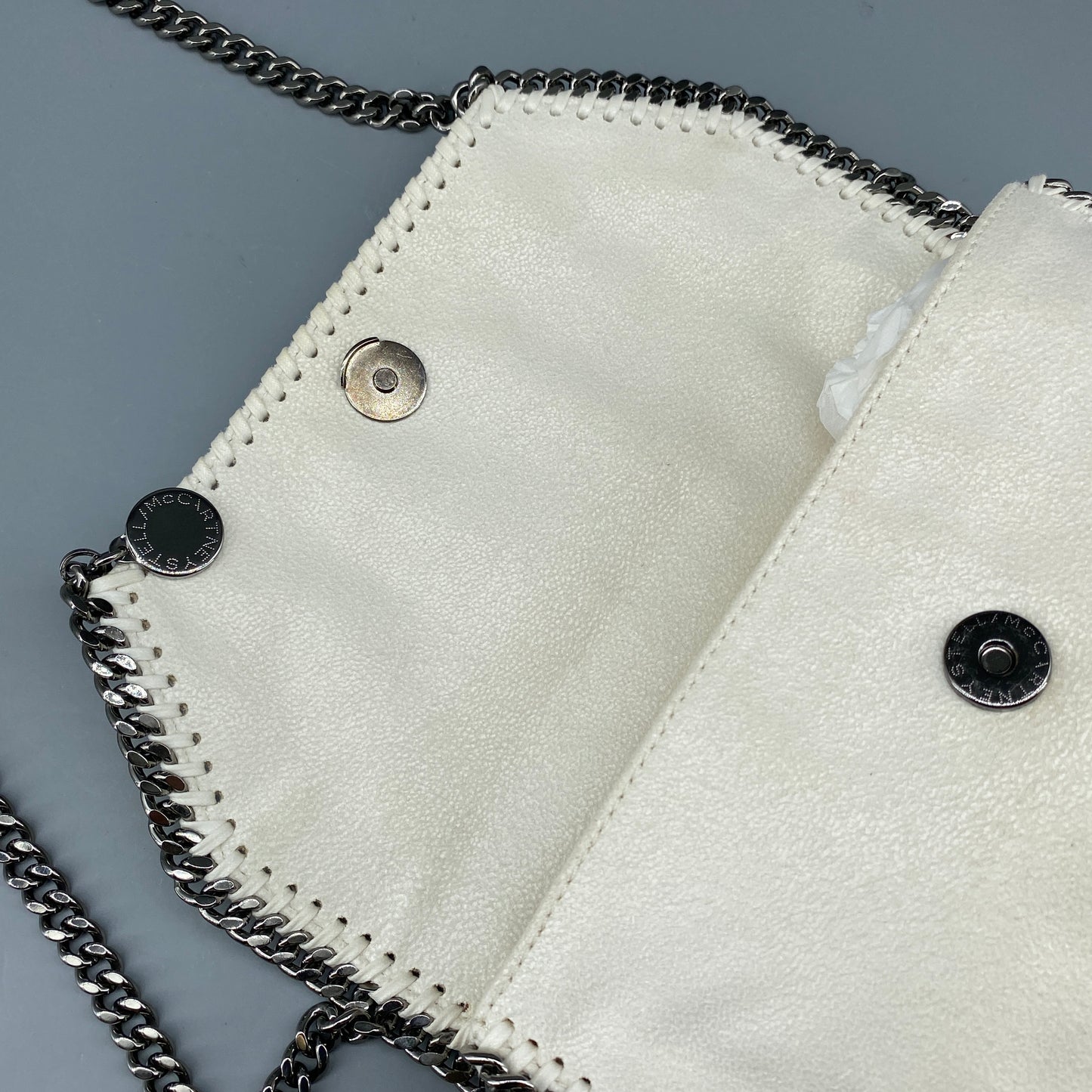 Stella McCartney Cream Falabella Crossbody Bag