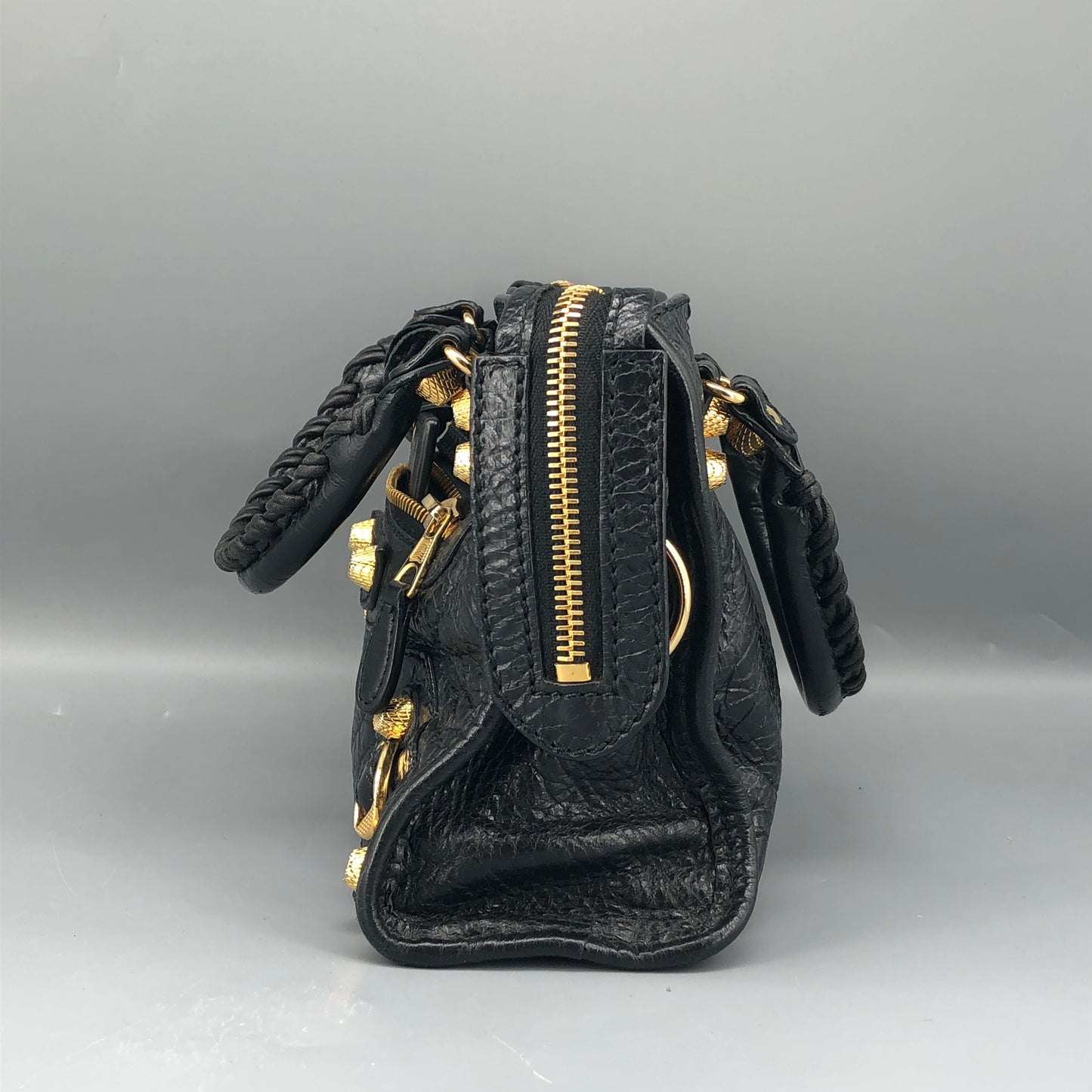 Balenciaga Black  Mini City Handbag Shoulder Bag