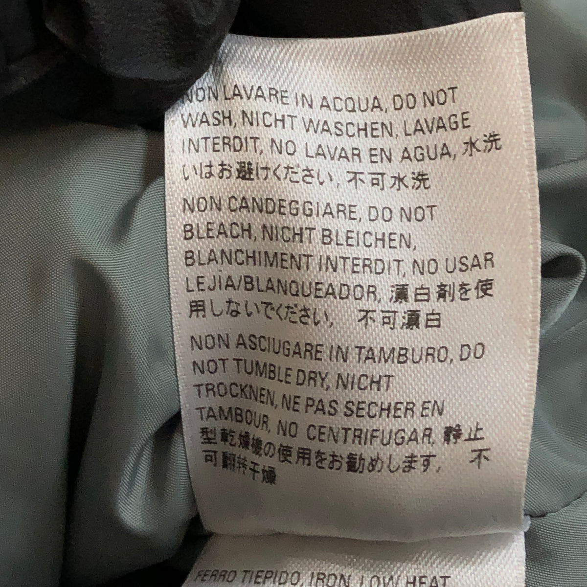 Balenciaga Dusty Blue Puffer Jacket Size 34