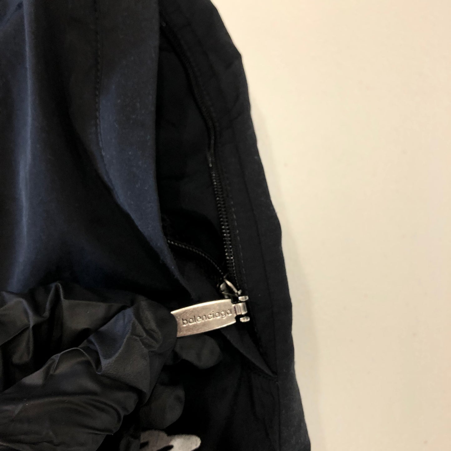 Balenciaga Black Logo Track Pants Size XXS