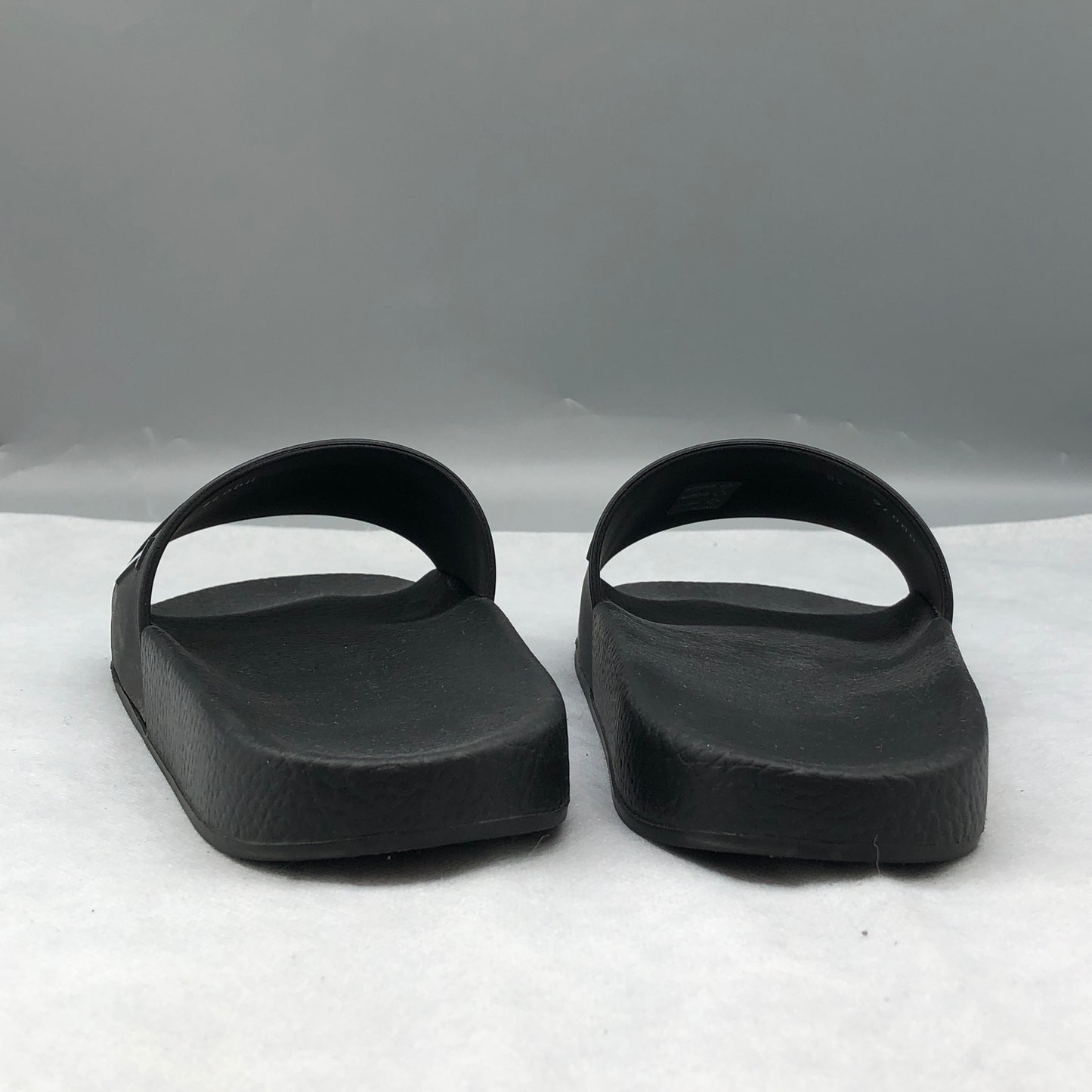 Valentino Black VLTN Slide Sandals Size 38