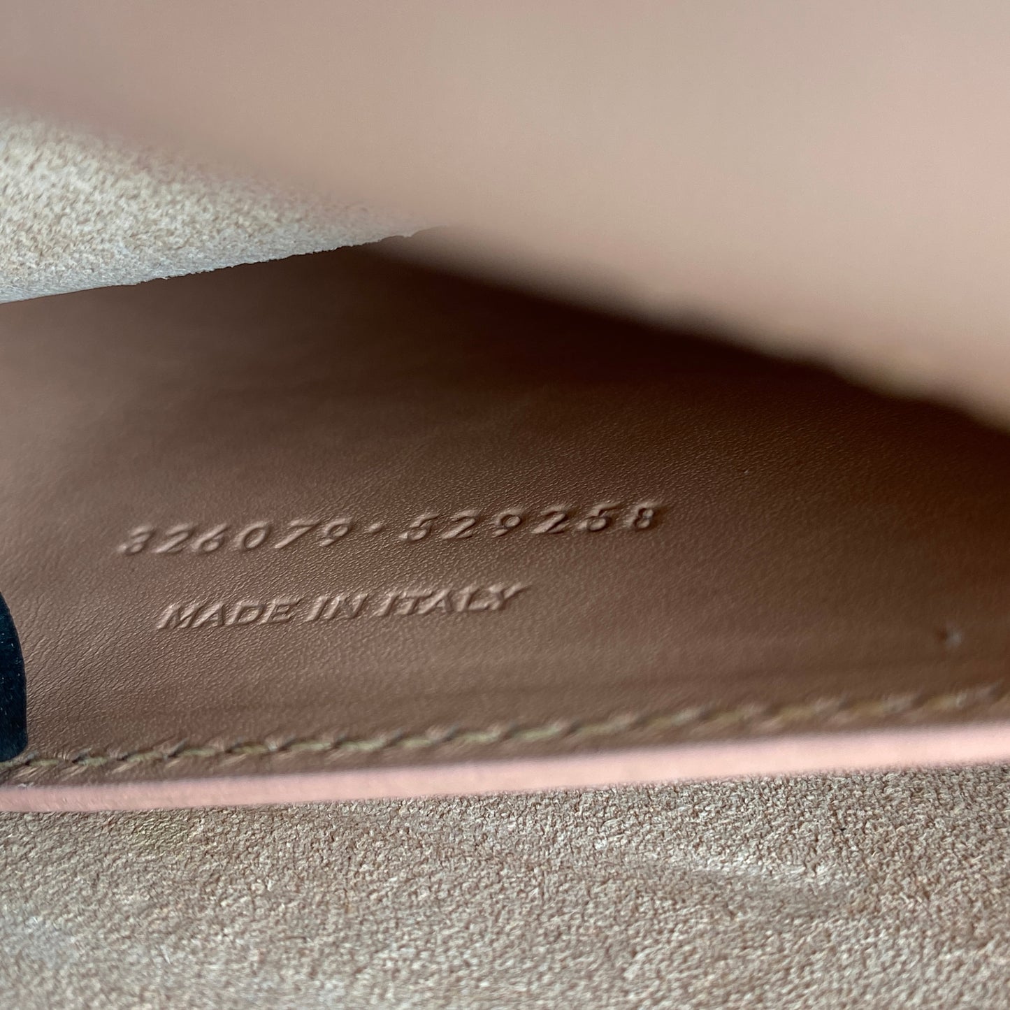 Saint Laurent Nude Smooth Leather YSL Logo Clutch Bag